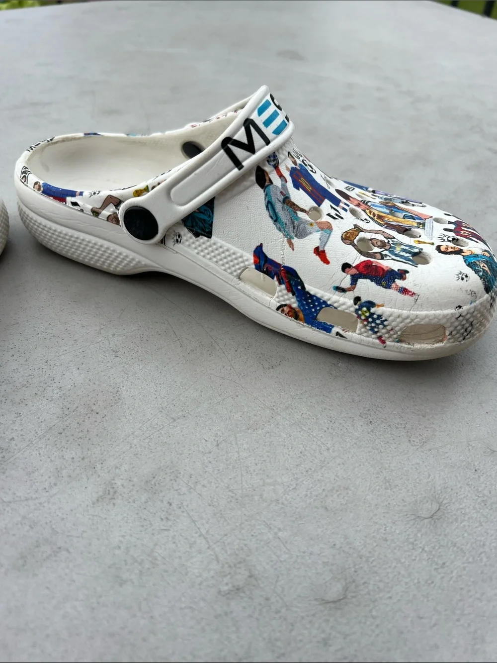 Lionel Messi Football Soccer Sport Clogs Shoes Youth Size 4 5